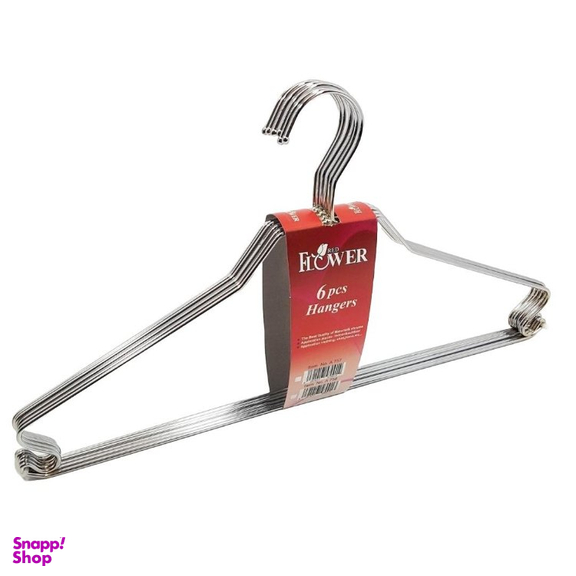 چوب لباسی ردفلاور مدل A-757 بسته 6 عددی