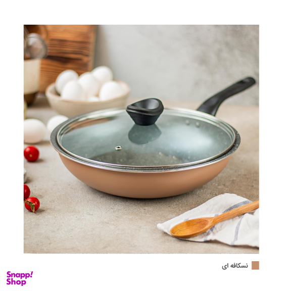 تابه تکنو مدل wok سایز 24