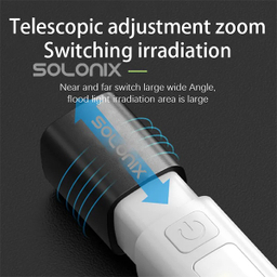 چراغ قوه زوم دار سولونیکس مدل ZJ-129