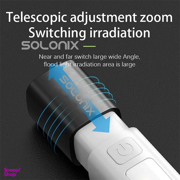 چراغ قوه زوم دار سولونیکس مدل ZJ-129