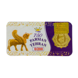 سکه گرمی طلا 18 عیار پارسیان تهران مدل K412