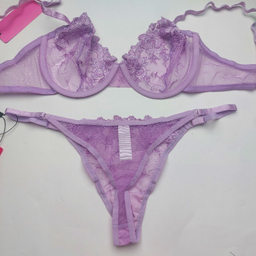 ست شورت و سوتین زنانه برتا کد 2020KP رنگ بنفش