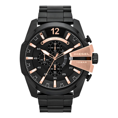 ساعت مچی عقربه‌ ای مردانه مدل سه موتور کرنوگراف بند استیل کد 2