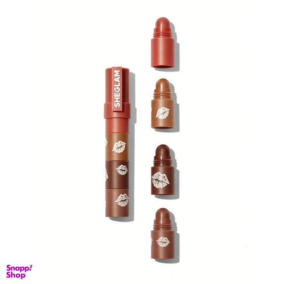 رژ لب جامد شیگلم مدل Brownie Stack شماره 38