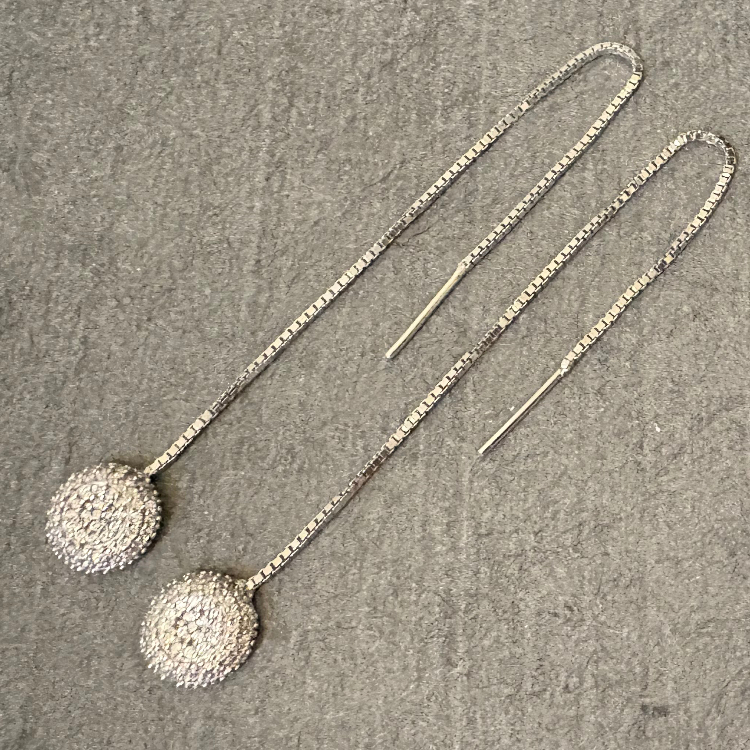 گوشواره نقره زنانه گیرا کد G0689