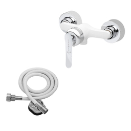 شیر سرویس بهداشتی حکمت نشان مدل چکاوک کد SK به همراه شلنگ