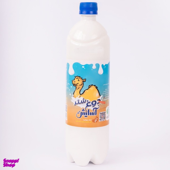 دوغ شتر 1 لیتری پاستوریزه آسایش حجم 1 لیتر بسته 6 عددی