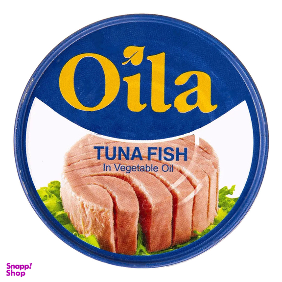 کنسرو ماهی تن در روغن گیاهی اویلا وزن 180 گرم