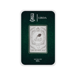 شمش نقره لیردا طرح نماد ماه بهمن