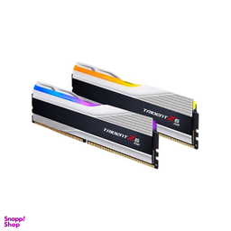 رم دسکتاپ دوکاناله 6000 مگاهرتز Cl36 جی اسکیل مدل TRIDENT Z5 RGB ظرفیت 16 گیگابایت بسته 2 عددی