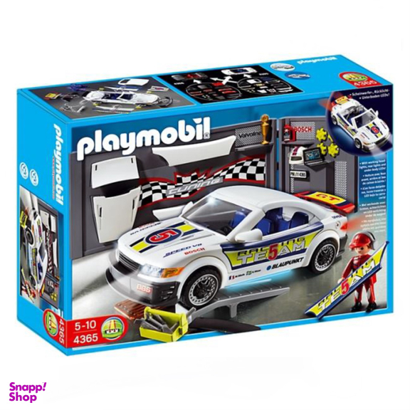 ساختنی پلی موبیل مدل ماشین مسابقه کد 4365