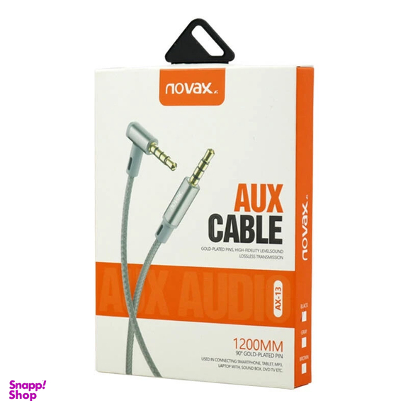 کابل AUX نووکس مدل AX13 کد NV-1 طول 1.2 متر