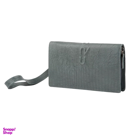 کیف پول چرم کروکو مدل سانوی