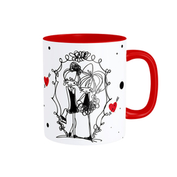 ماگ شادیت طرح دخترانه کد 107