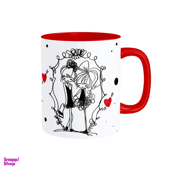 ماگ شادیت طرح دخترانه کد 107