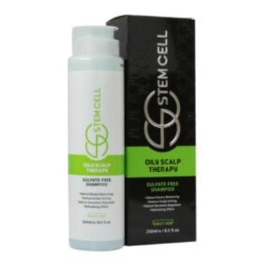 شامپو مو ضد ریزش مو استم سل مدل Sulfate Free مناسب موهای چرب حجم 250 میلی لیتر