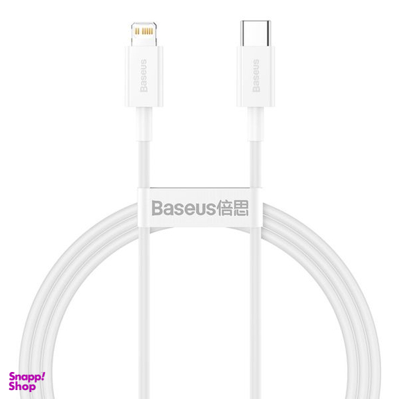 کابل تبدیل USB-C به لایتنینگ بیسوس مدل SUPERIOR طول 100 سانتی متر