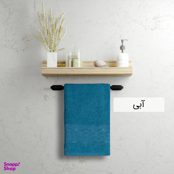 حوله دستی دنیز طرح آرتا سایز 40×80 سانتی متر