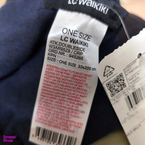 شال گردن ال سی وایکیکی مدل TURK447