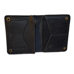 کیف پول چرم طبیعی دست دوز مدل ChDD3