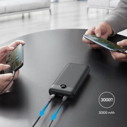 پاوربانک 20 وات وگر مدل W3008PD ظرفیت 30000 میلی آمپر