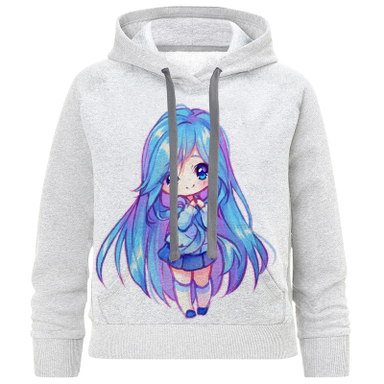 هودی بچگانه طرح blue girls کد C09