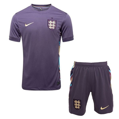 ست تیشرت و شلوارک ورزشی پسرانه مدل Away 2024