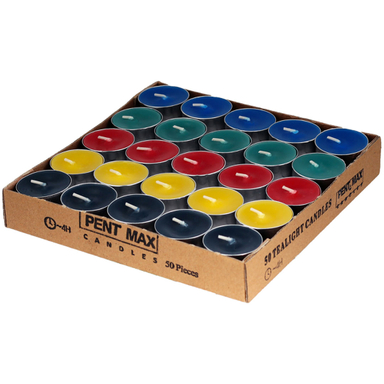 شمع وارمر پنت مکس مدل TeaLight بسته 50 عددی
