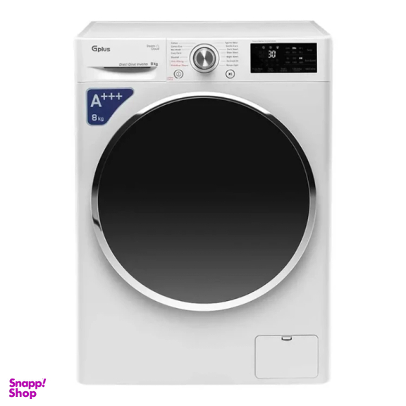 ماشین لباسشویی 8 کیلوگرمی جی پلاس مدل GWM-R88W