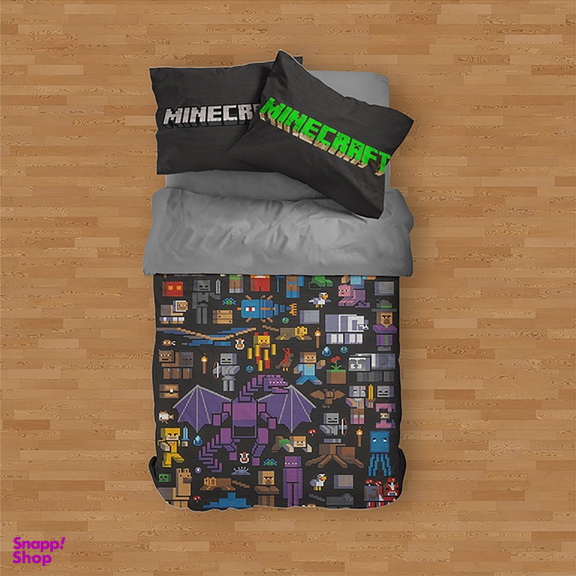 سرویس لحاف یک نفره 4 تکه ماینکرافت کد VM3-217MINECRAFT10