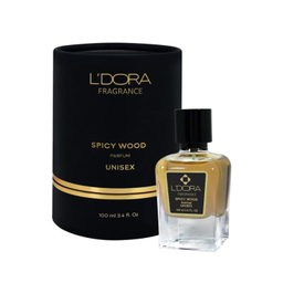 پرفیوم لدورا فرگرنس مدل SPICY WOOD حجم 100 میلی لیتر