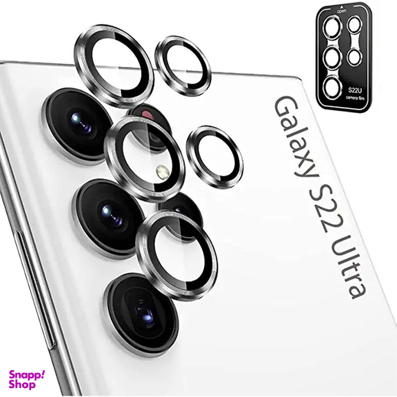 محافظ لنز دوربین بوف مدل Color Lenz Film مناسب برای گوشی موبایل سامسونگ Galaxy S22 Ultra