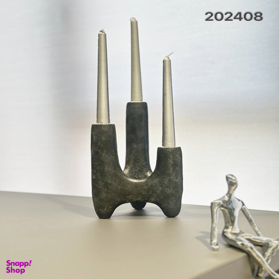 جا شمعی 3 شعله راموس کد 202401