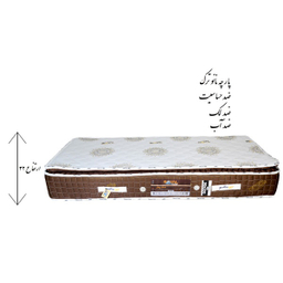 تشک رویال مدل ارتوپدیک ویژه E2 فنر پاکتی سایز 200×160 سانتی متر