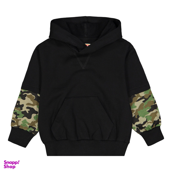 هودی پسرانه مادر مدل توماس رنگ مشکی