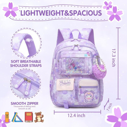 کوله پشتی مدرسه مدل در یخچالی طرح کرومی به همراه آویز کد k4503