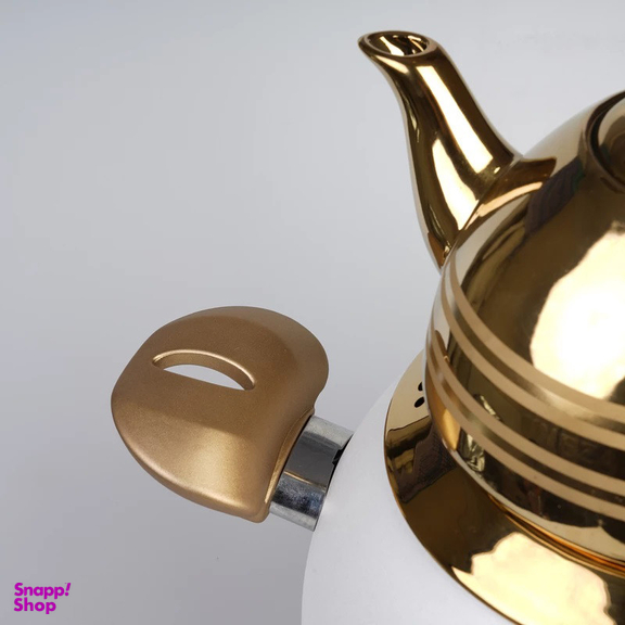 ست کتری و قوری نزاز مدل قالب ترک رنگی