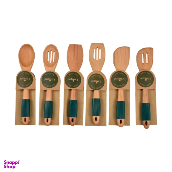 سرویس کفگیر و ملاقه 6 پارچه یونیک کد A-1110