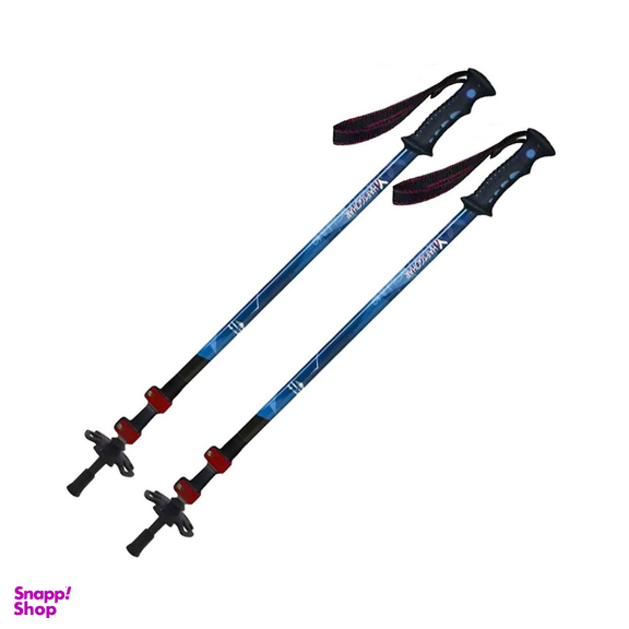 باتوم کلیپسی پیچی هفت گوهر آبی کد T6-7075