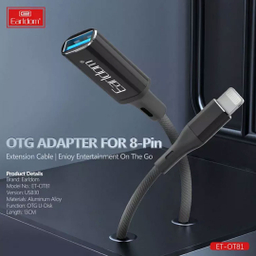 مبدل OTG آیفون USB به Lightning ارلدام مدل ET-OT81