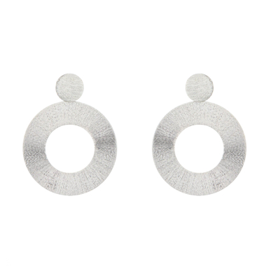 گوشواره نقره زنانه پالمرا کد eo3