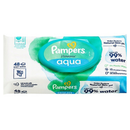 دستمال مرطوب کودک پمپرز مدل ضد حساسیت بسته 48 عددی
