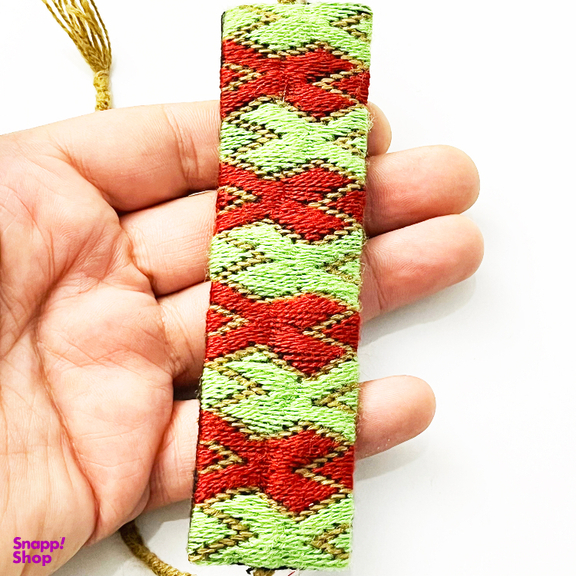 دستبند سوزندوزی بلوچی مدل gz36