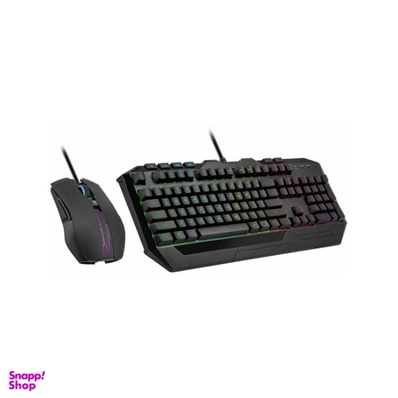 کیبورد و ماوس باسیم مخصوص بازی کولر مستر مدل DEVASTATOR 3 RGB