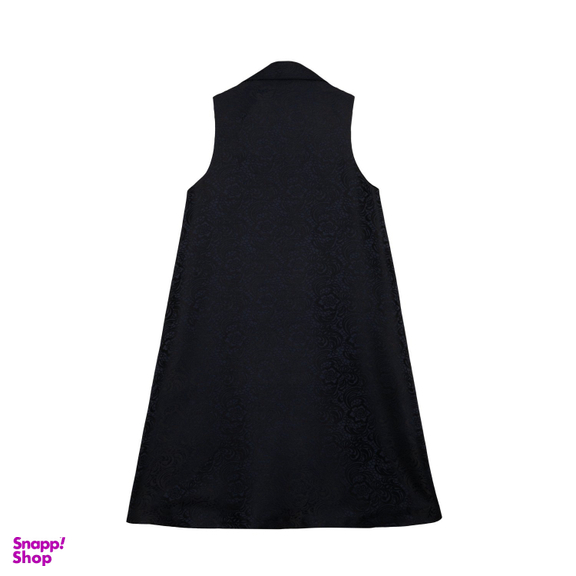 جلیقه رسمی زنانه برنس کد 70104 طرح دار رنگ سرمه ای