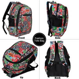 کوله پشتی توریث مدل KW-8000 به همراه جامدادی