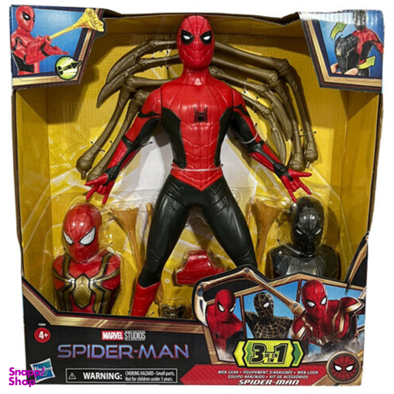 اکشن فیگور هاسبرو مدل Spider-Man No Way Home 3 In 1