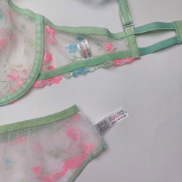 ست شورت و سوتین زنانه نوشه پوش کد 88933 رنگ سفید