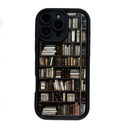 قاب گوشی موبایل فشن مدل کتابخانه مناسب اپل iPhone 16 Pro Max