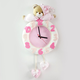 ساعت دیواری نی نی سیس طرح خرس نانان کد WNY